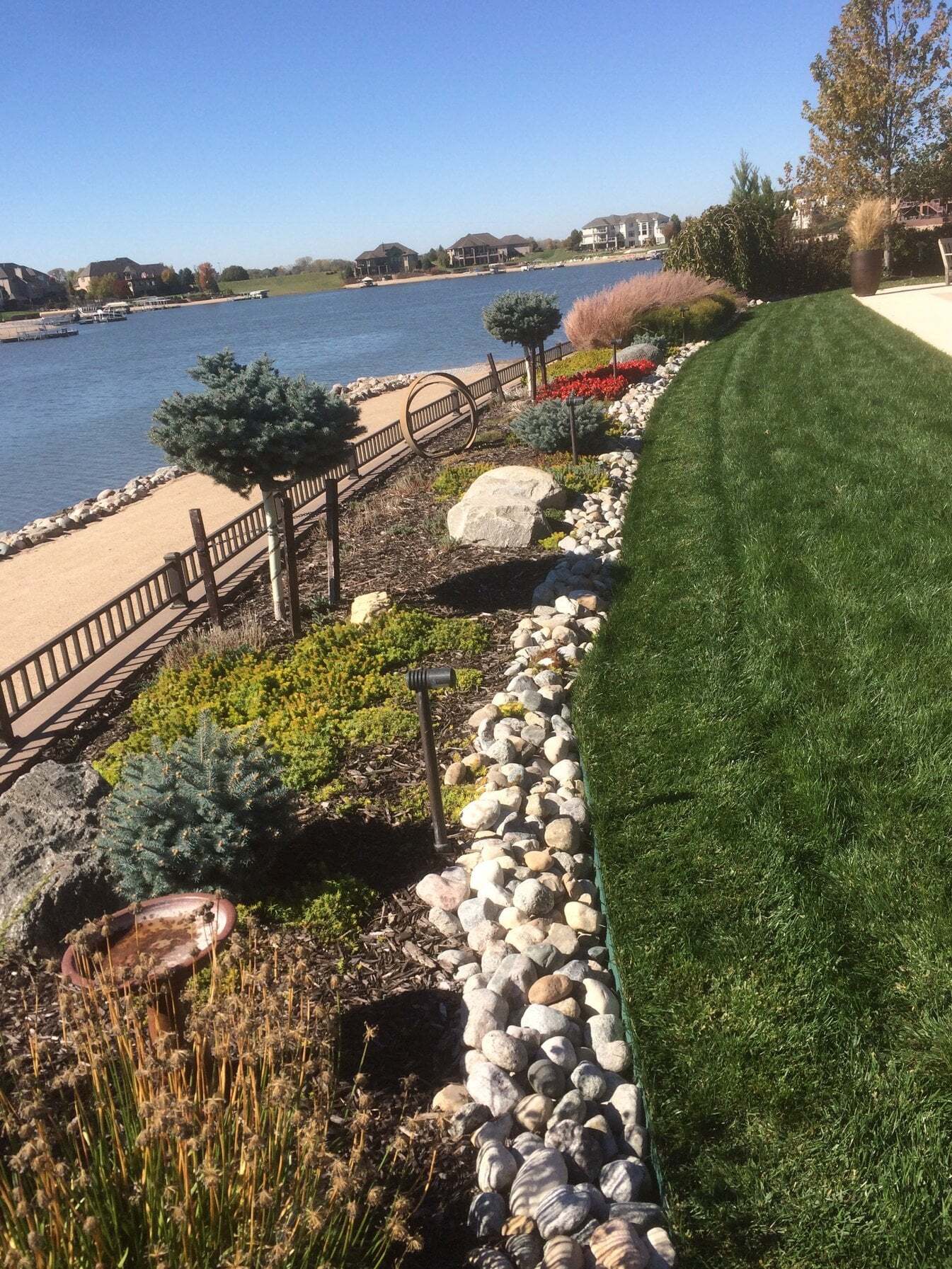 lake view landscaping